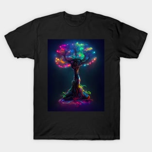 Cosmos Wishing Tree of Life and Dreams T-Shirt